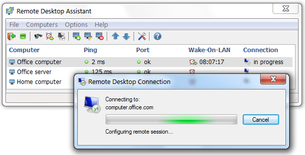 Remote Desktop Assistant screenshot